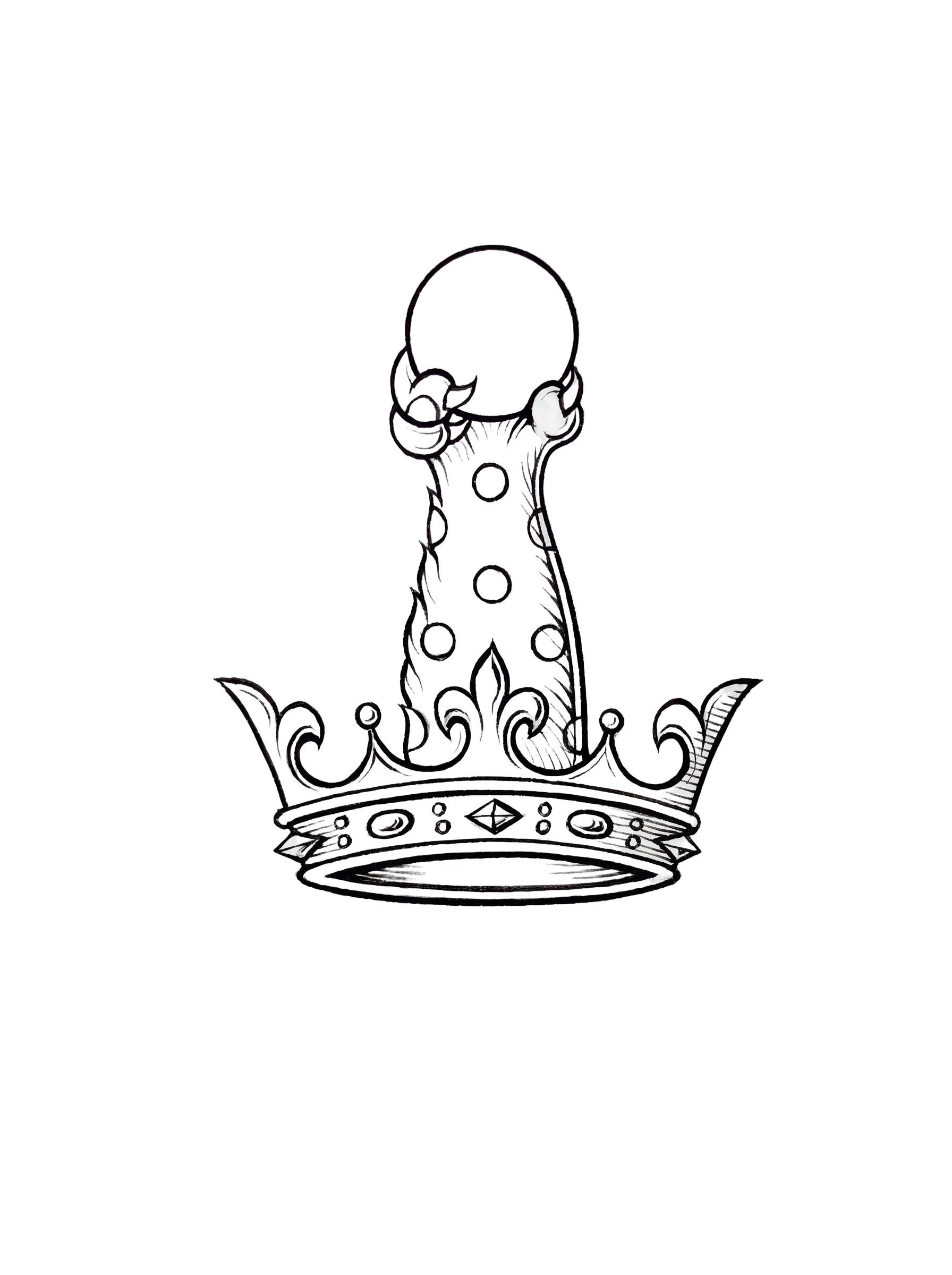 Crown crest of the House of LeClaire