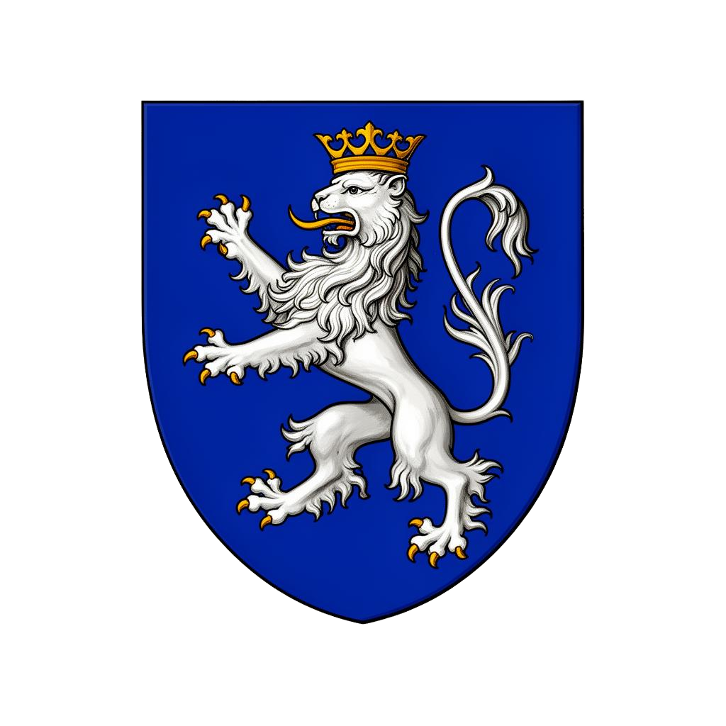 Arms of de Pulligny — ancient chivalry of Lorraine, brought in by marriage
